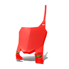 Factory Stadium Number Plate Red