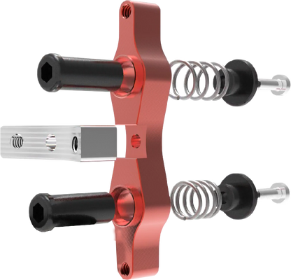 Tamer Double Button X Wing Red