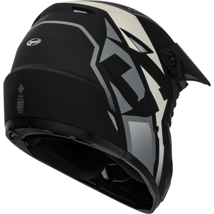 Mx 46 Compound Helmet Matte Black/Grey/White Xl