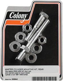 Rear Brake Master Cylinder Mounting Kit Softail 87 99