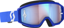 Primal Goggle Blue/White Blue Chrome Works