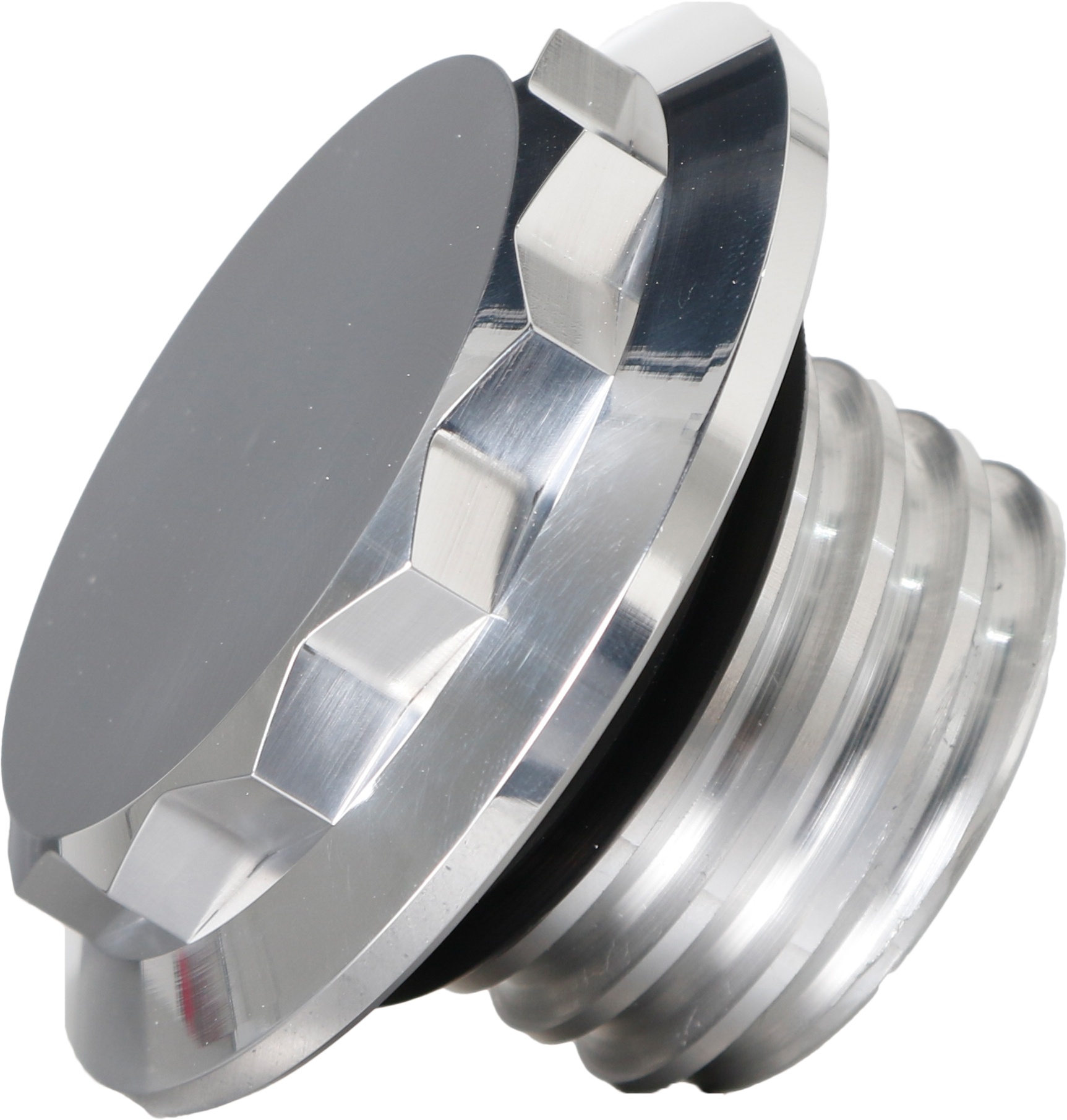 H/D Billet 12 Point Non Vented Polished Fuel Cap
