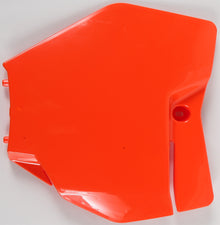 Front Number Plate Orange