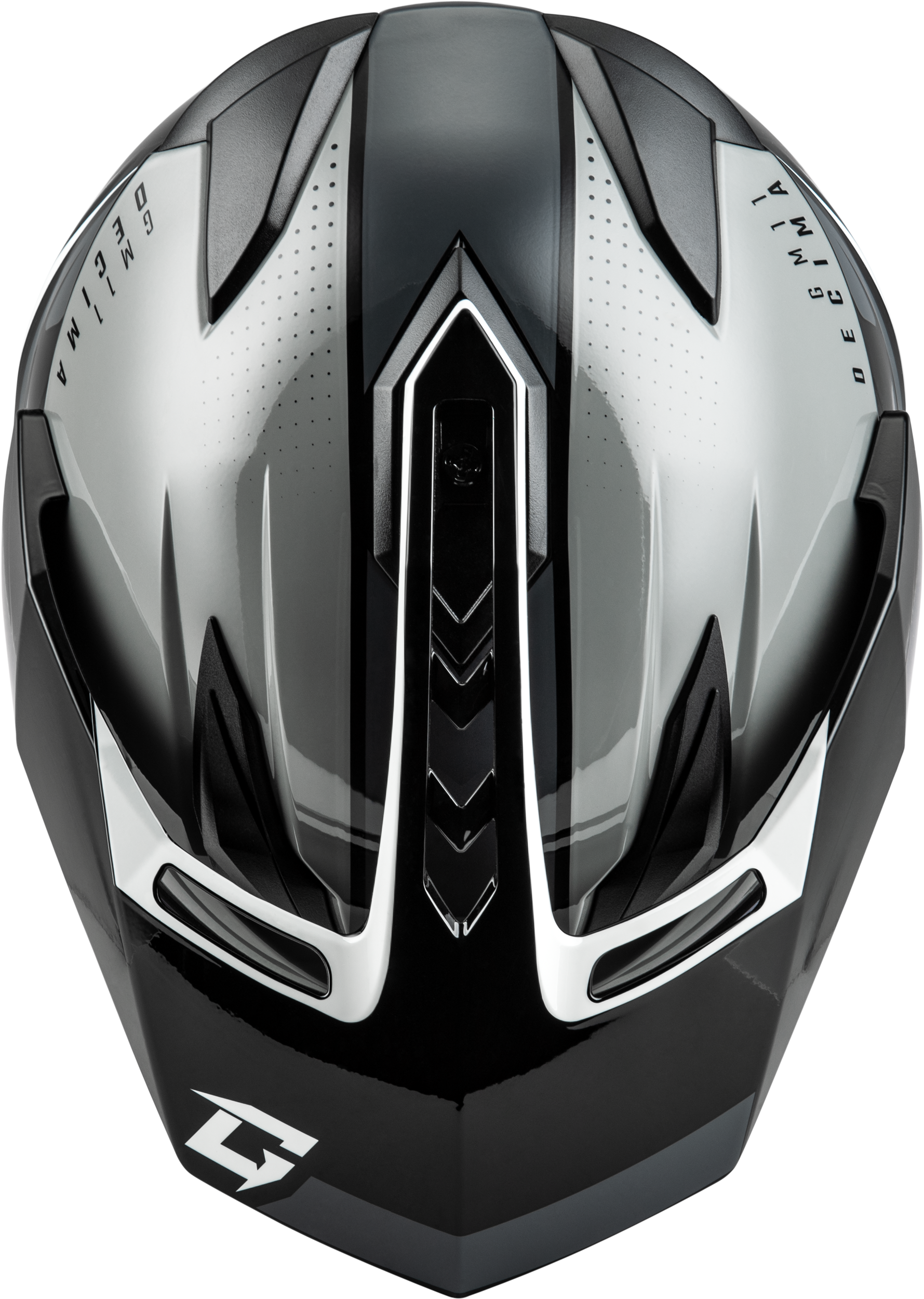 Gm 11 Decima Helmet Black/Grey/White Xs