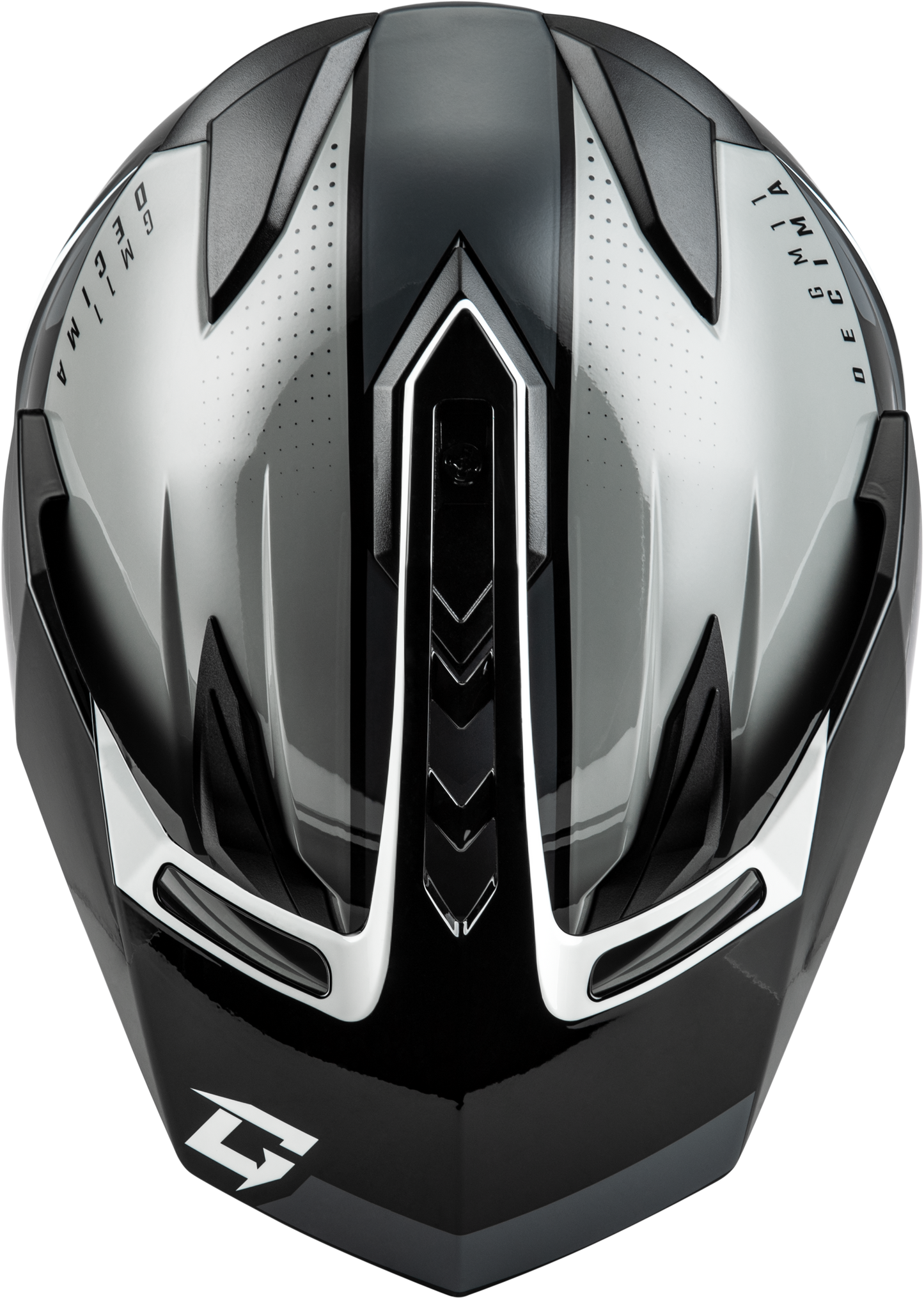 Gm 11 Decima Helmet Black/Grey/White Xl