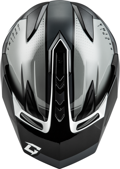 Gm 11 Decima Helmet Black/Grey/White Xl