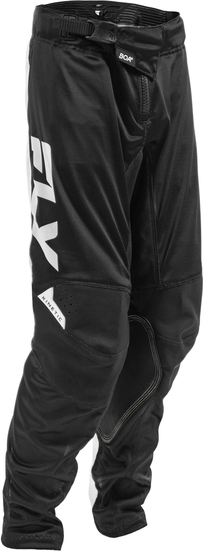 Youth Kinetic Mesh Pants Black/White Sz 24