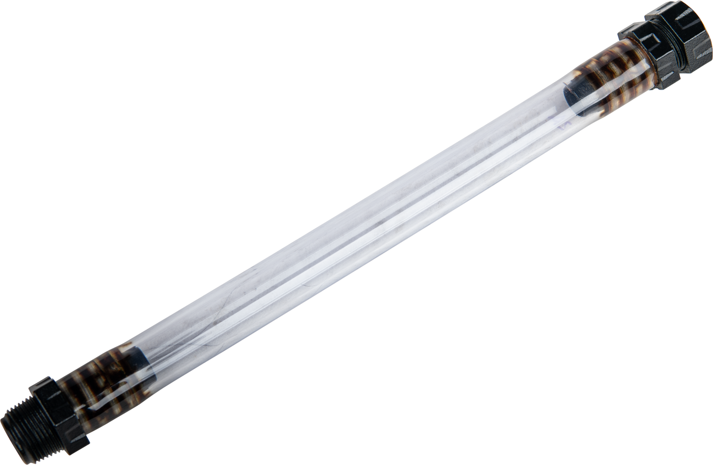 Filler Hose W/Screw Cap Clear 12"