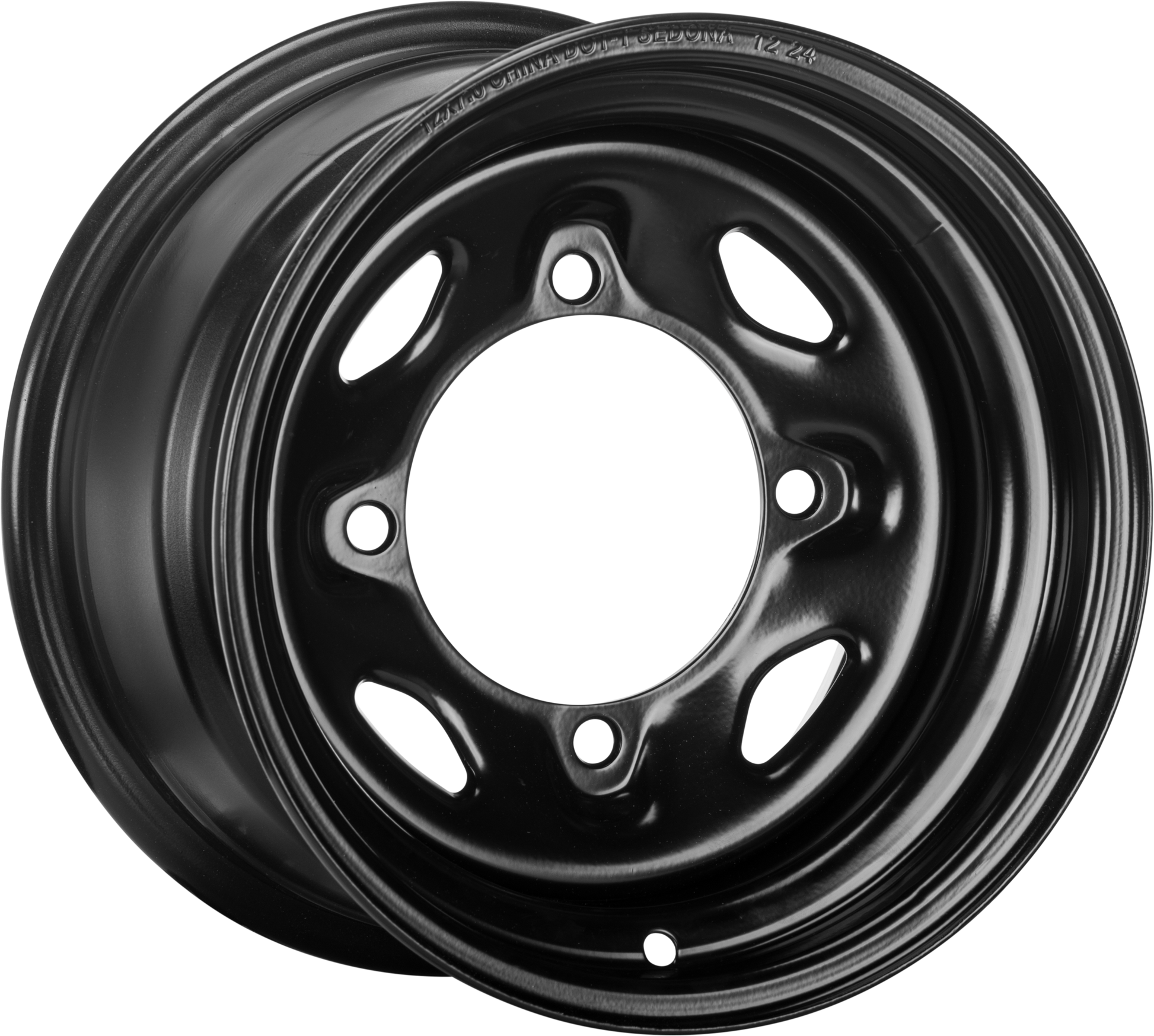 Sedona Steel 12x7 4/156 4+3 Blk 14mm