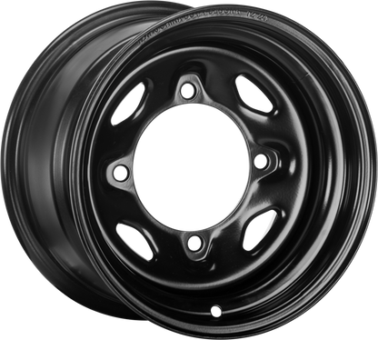 Sedona Steel 12x7 4/156 4+3 Blk 14mm