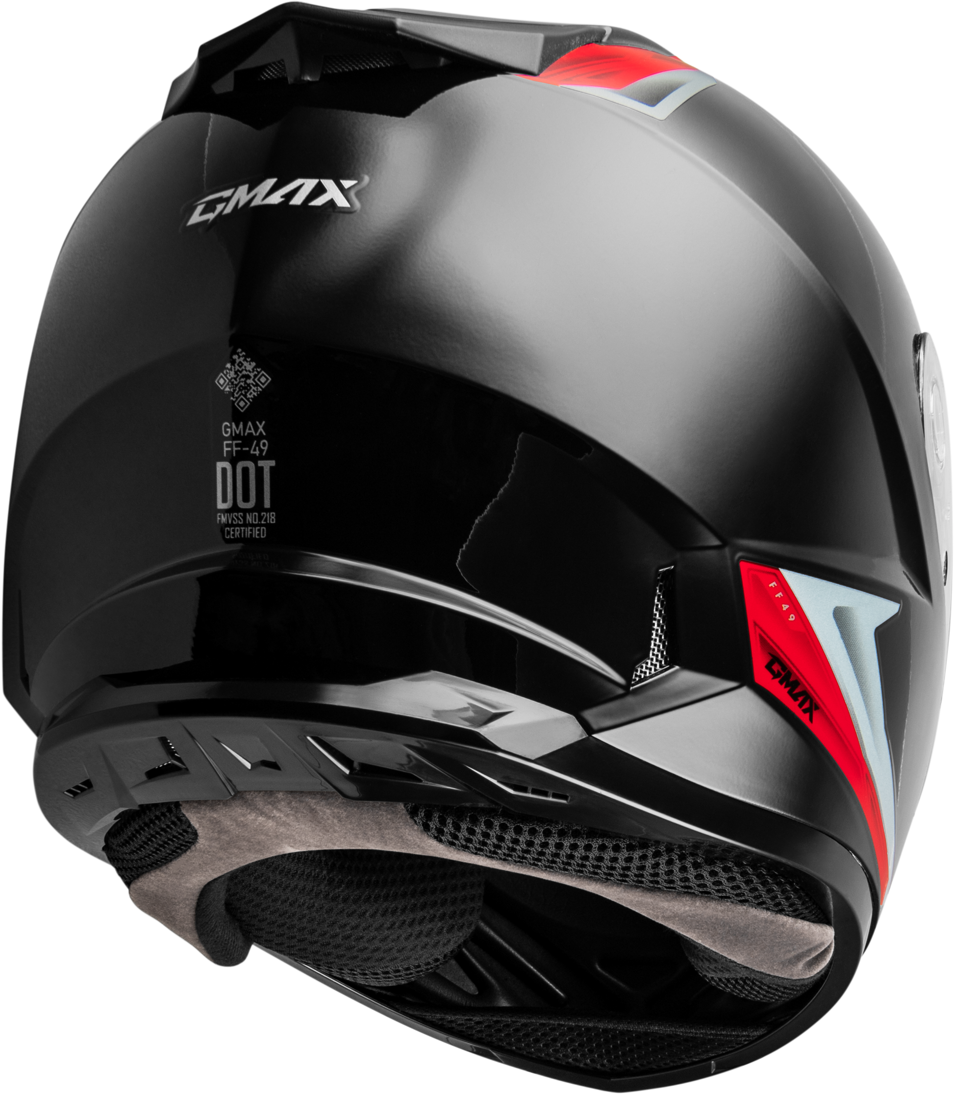 Ff 49 Syth Helmet Black/Red Md