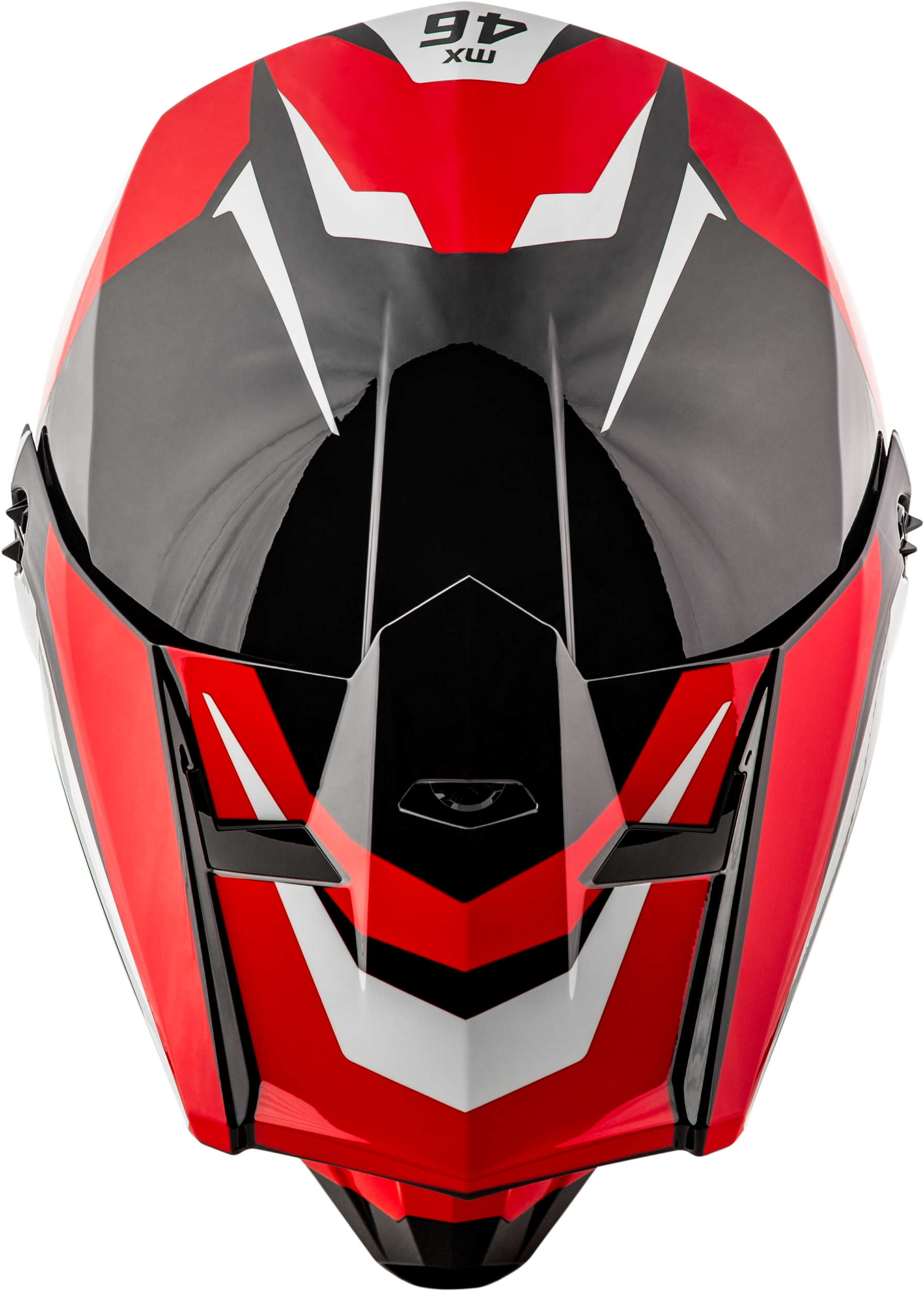 Mx 46 Cyclus Hemet Black/Red Sm
