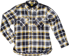 Covert Womens Flannel White/Yellow 2x