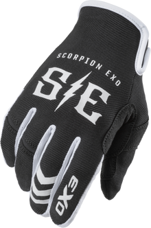 Air Stretch Gloves Charge Black/White 2x