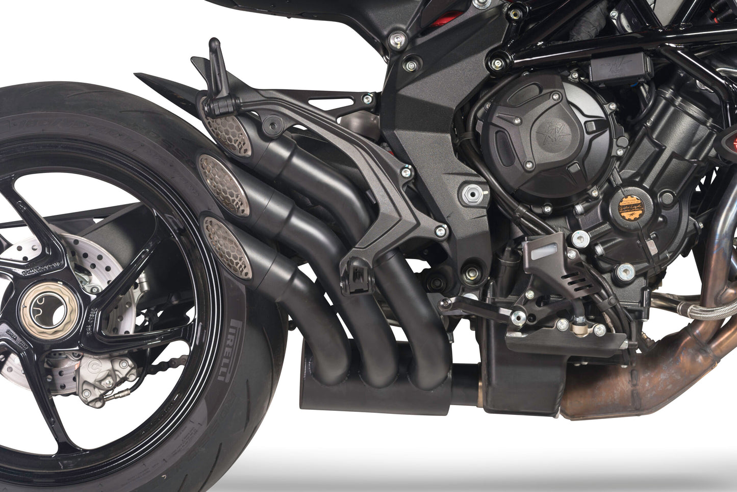 QD Exhaust Power Gun Slip-on - MV Agusta TURISMO VELOCE (2015+)