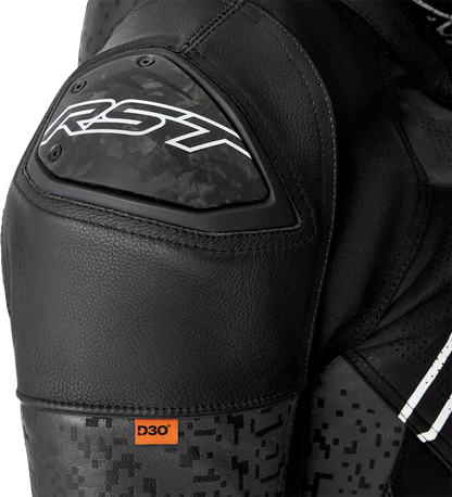 Ps Supersport K D3o Jacket Black Leather 3x