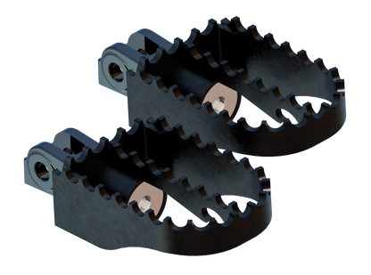Mx Style Style Foot Pegs Pr Rider Black