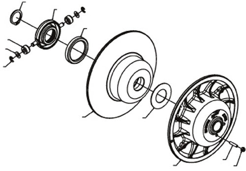 Moveable Sheave Bushing