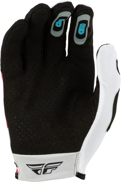 Lite Vibe Gloves White/Pink/Blue Md