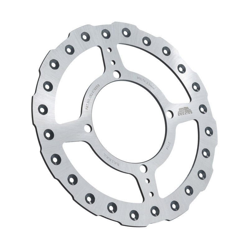 Front Brake Rotor Ss Self Cleaning Kaw