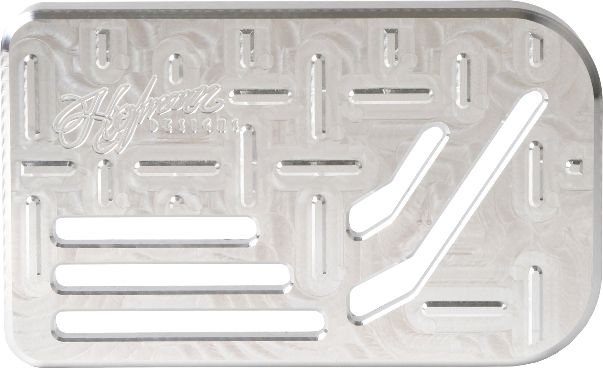 H/D Billet Brake Pedal Pad Raw Flt