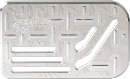 H/D Billet Brake Pedal Pad Raw Flt