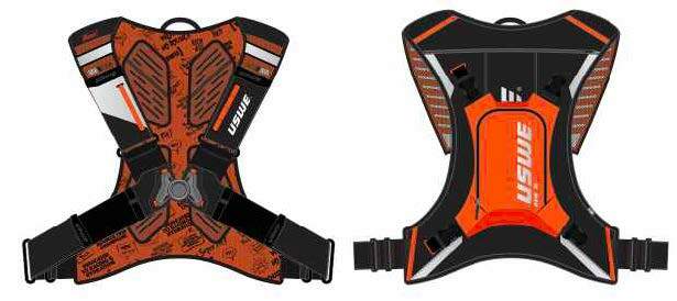 Moto Hydro 3 Factory Orng 2.0l Hydration Pack Pnp Tube