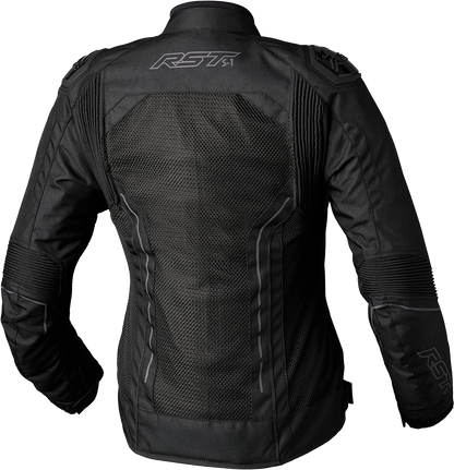 Ladies S1 Mesh Ce Jacket Black/Black Textile Md