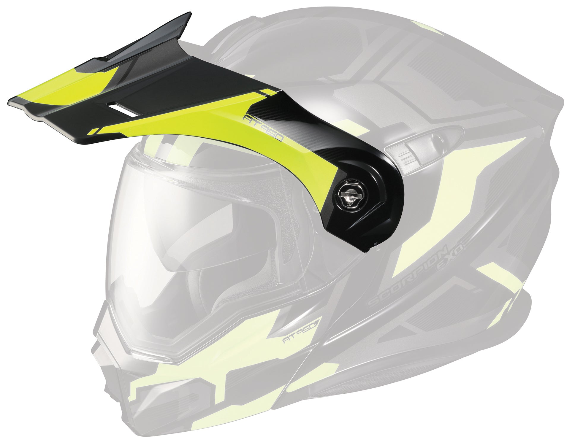 Exo At950 Helmet Peak Visor Ellwood Hi Vis Street