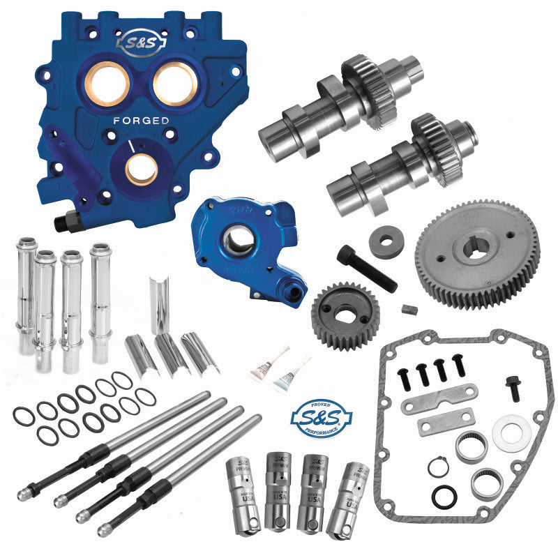 S&S Cycle 07-17 BT Gear Drive Cam Chest Kit - 510G