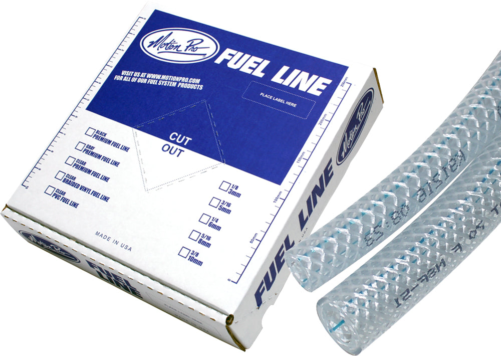 Braided Vinyl Fuel Line 5/16"X25'
