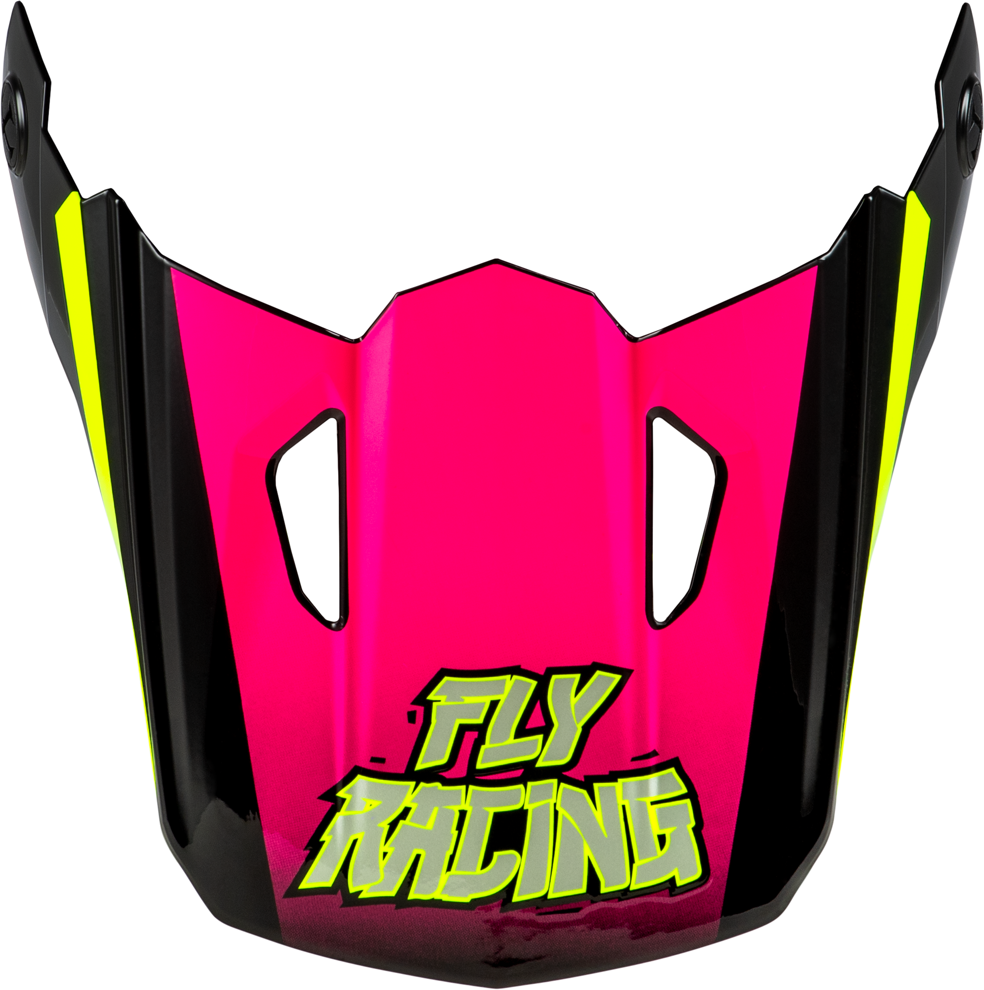 Youth Kinetic Scorched Helmet Visor Neon Pnk/Hivis/Blk Ys Yl