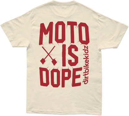 Moto Is Dope Tee Cream Lg