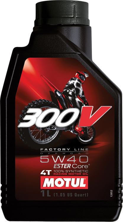 300v Competition Synthetic Oil 4t 5w40 1l Offroad