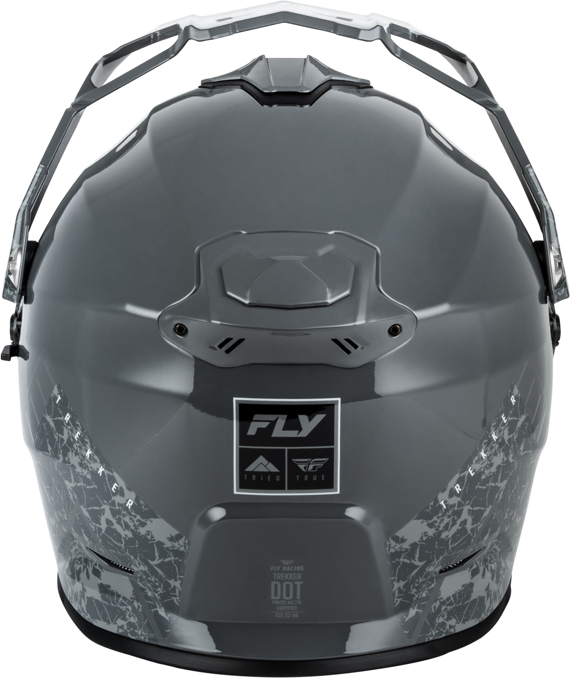 Fly Trekker Granite Helmet Grey/Grey 2x