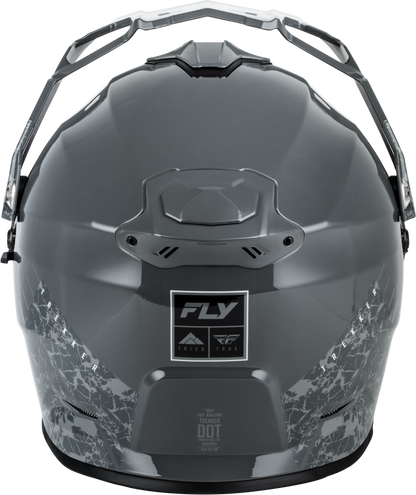 Fly Trekker Granite Helmet Grey/Grey 2x