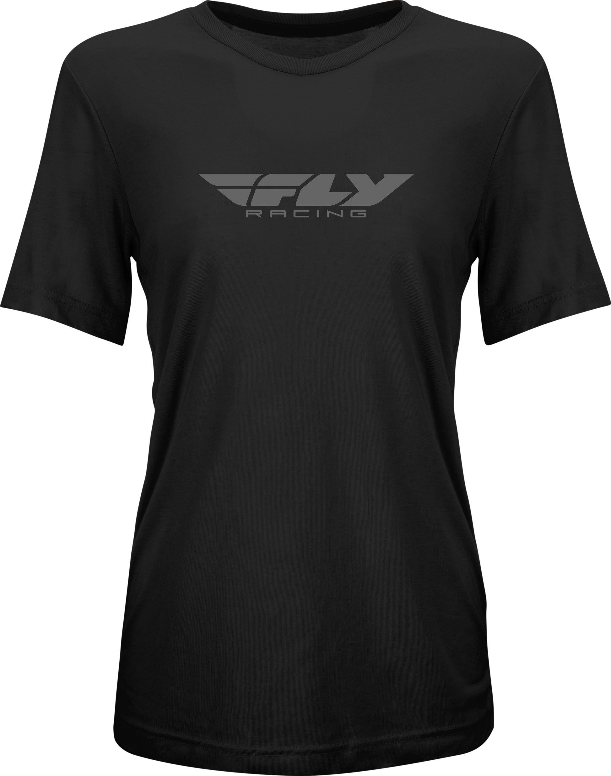 Women's Fly Origin Corp Tee Black/Grey Lg