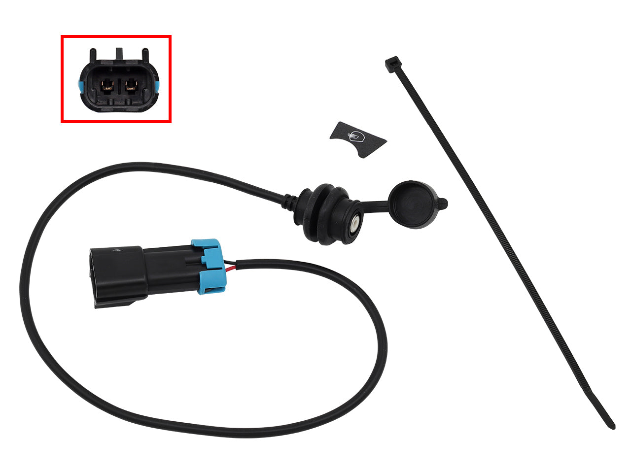 Heated Visor Plug Kit