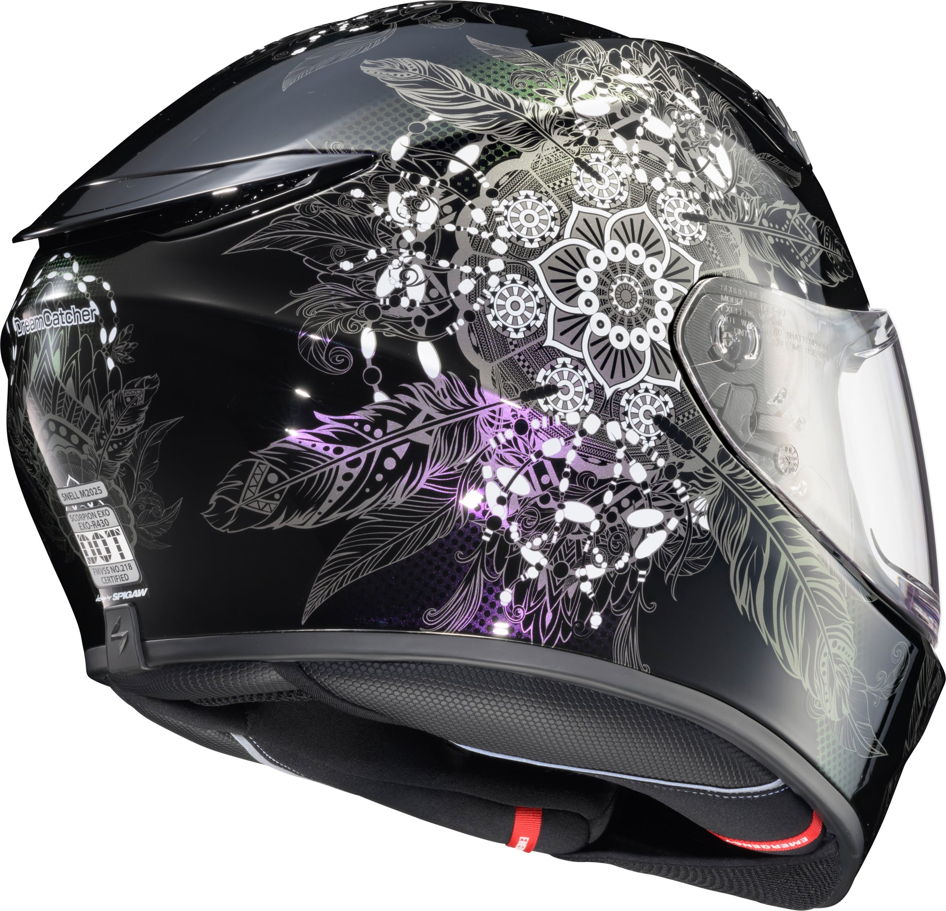 Exo R430 Full Face Helmet Manitou Black Lg
