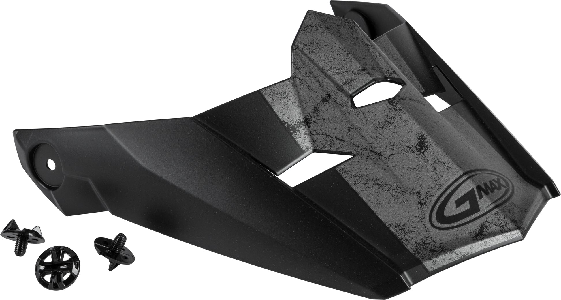 Visor W/Screws Dominant Mx 46 Matte Black/Grey Md 2x