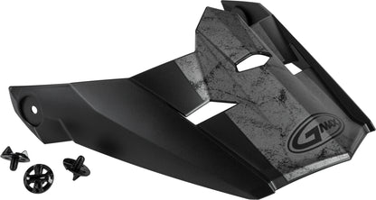 Visor W/Screws Dominant Mx 46 Matte Black/Grey Xs Sm