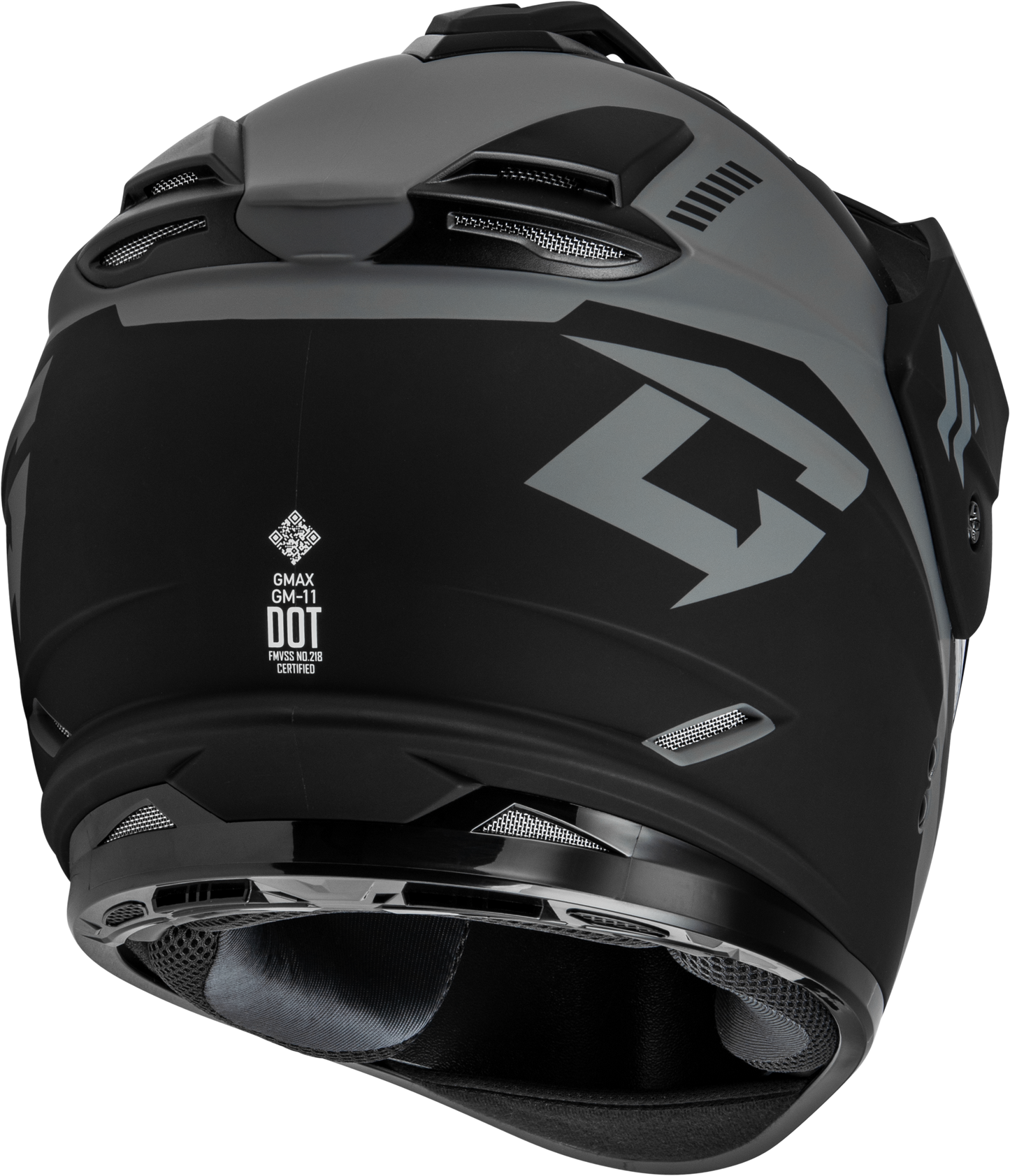 Gm 11 Ronin Helmet Matte Black/Silver Md