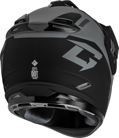 Gm 11 Ronin Helmet Matte Black/Silver Sm