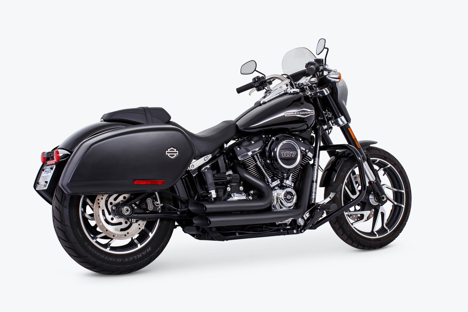 Amendment Slash Black M8 Softail
