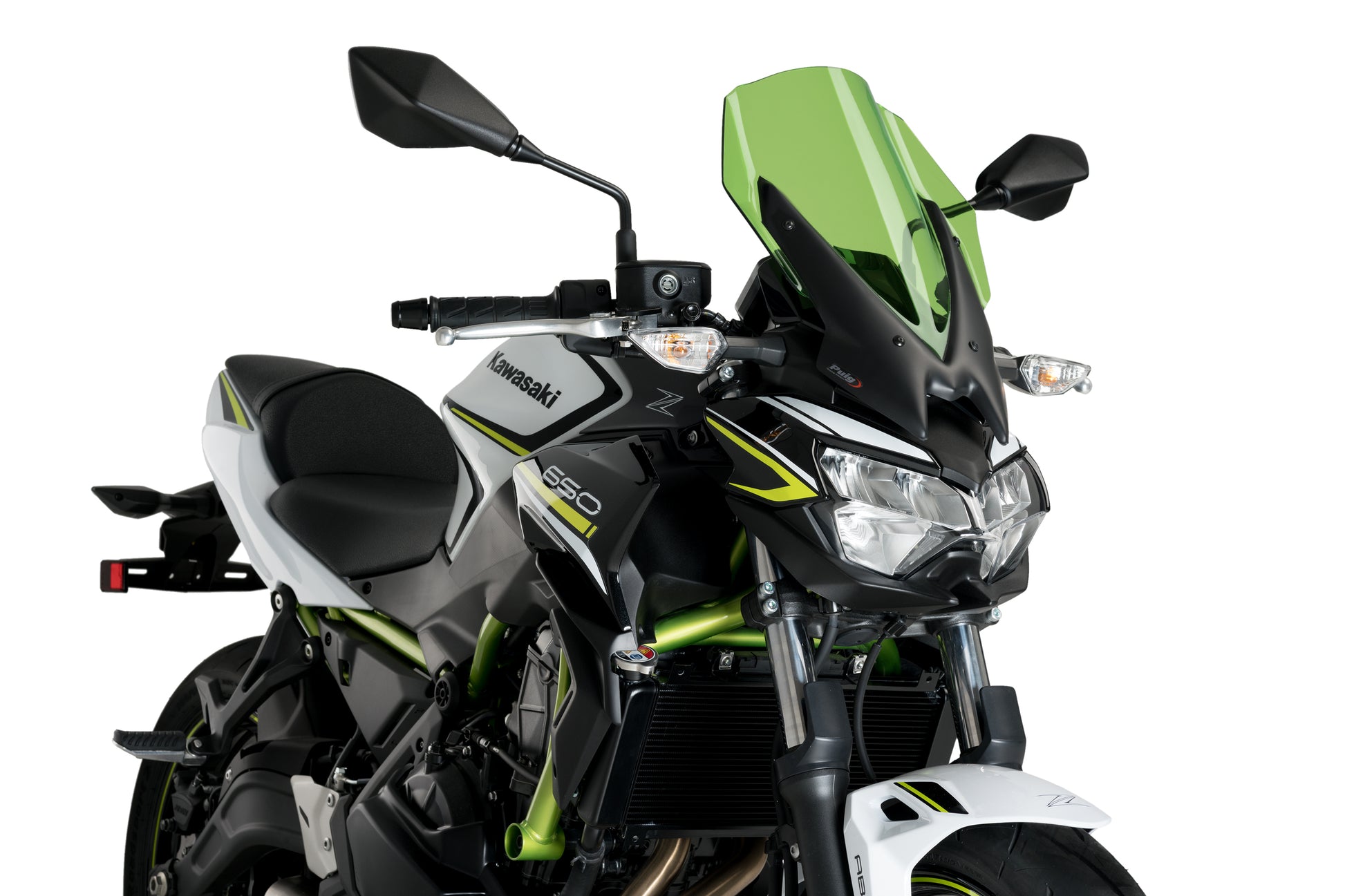 Windscreen Naked New Gen Touring Green Kaw