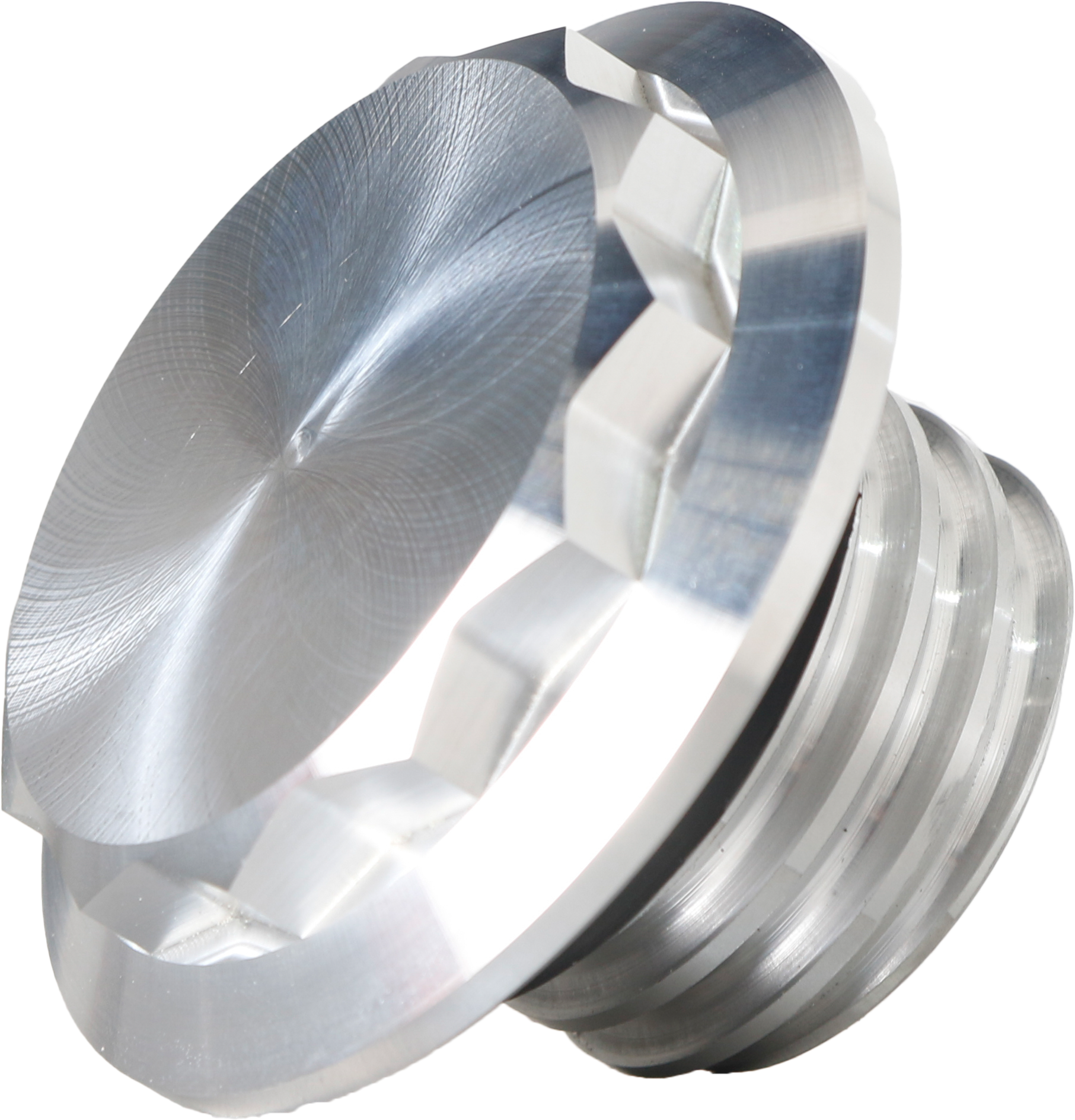 H/D Billet 12 Point Vented Raw Fuel Cap