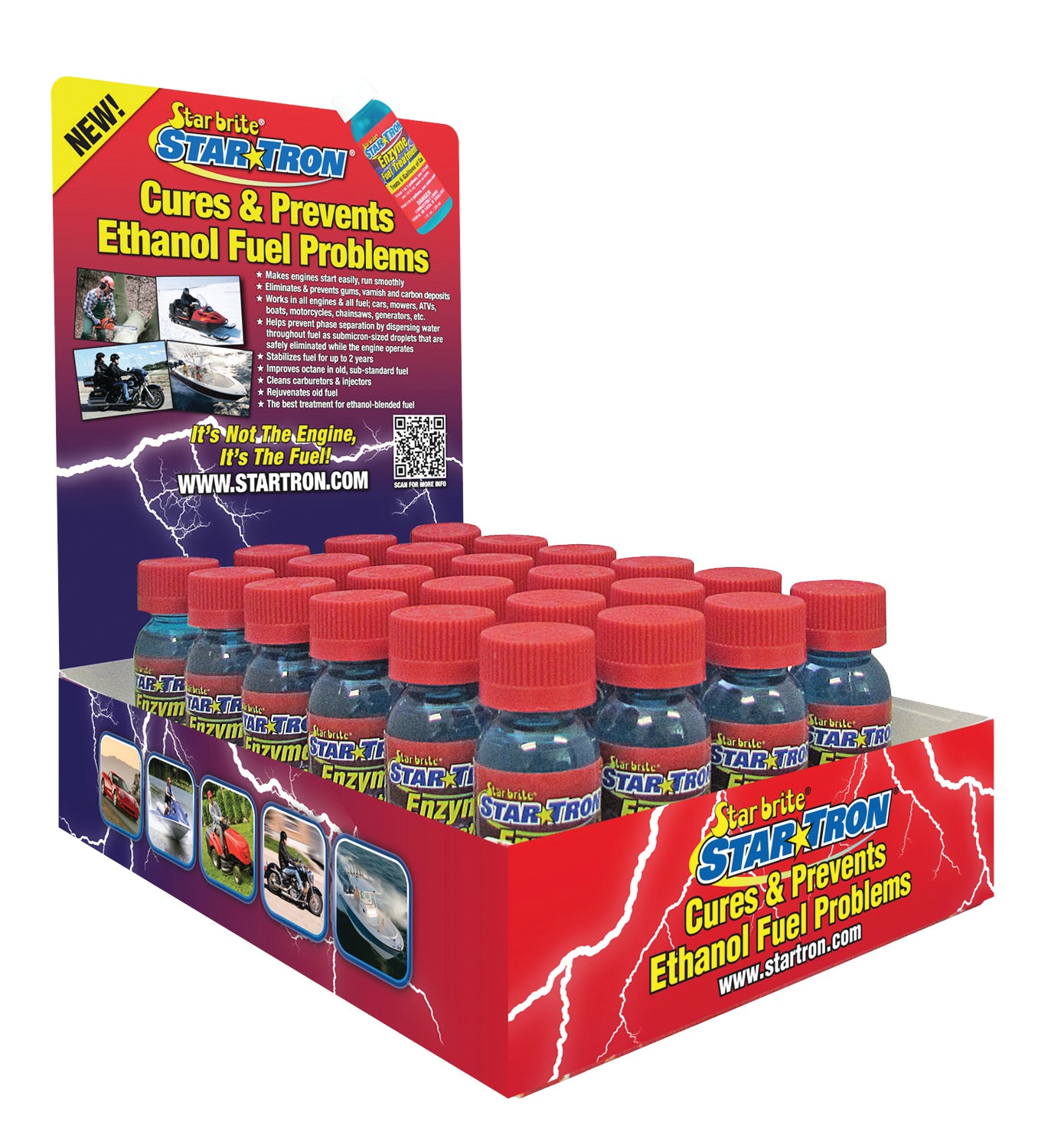 Enzyme Fuel Treatment 1oz 24/Pk W/Counter Display