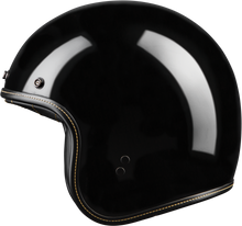 .38 Retro Helmet Gloss Black 2x