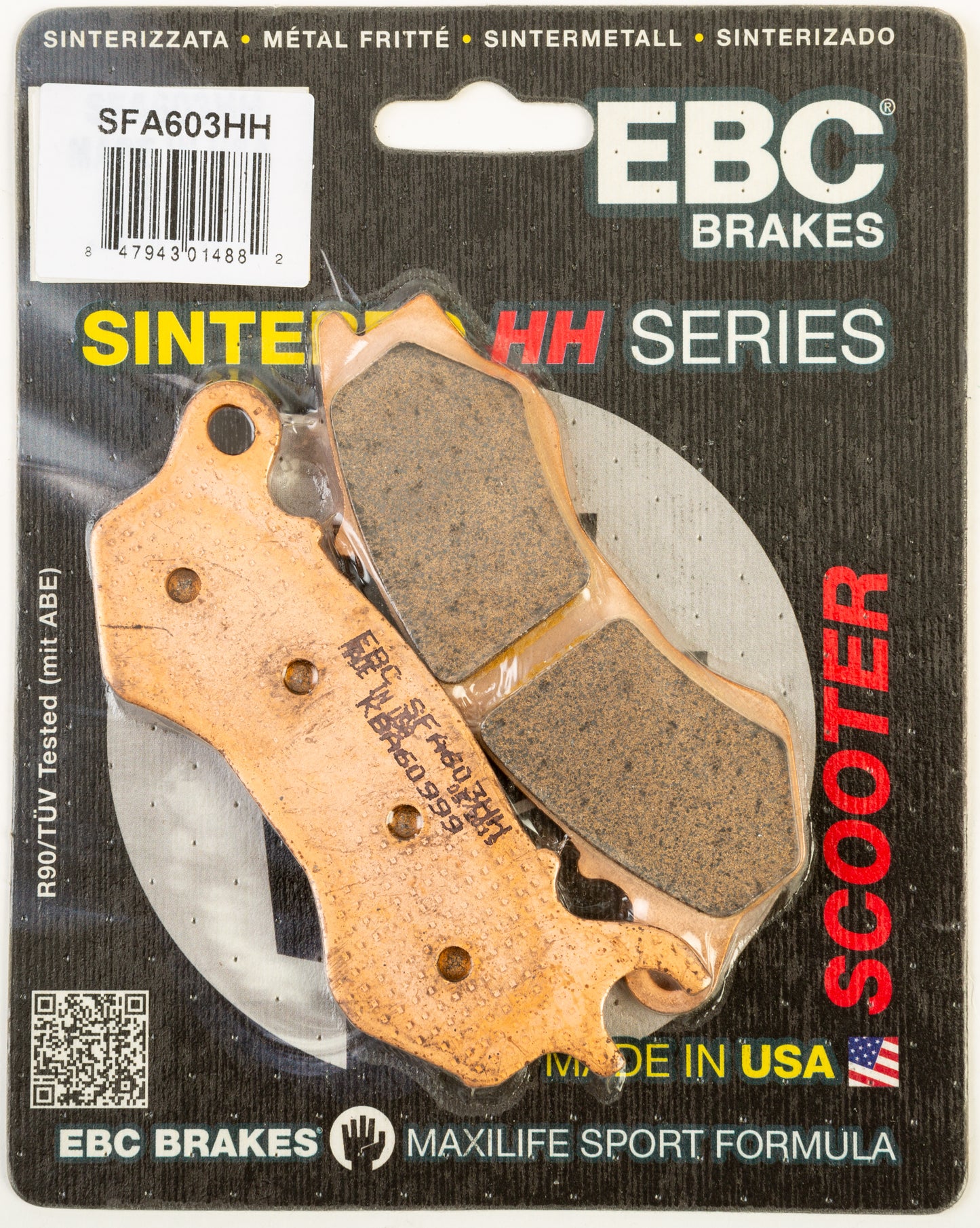 Brake Pads Sfa603hh Double H Sintered