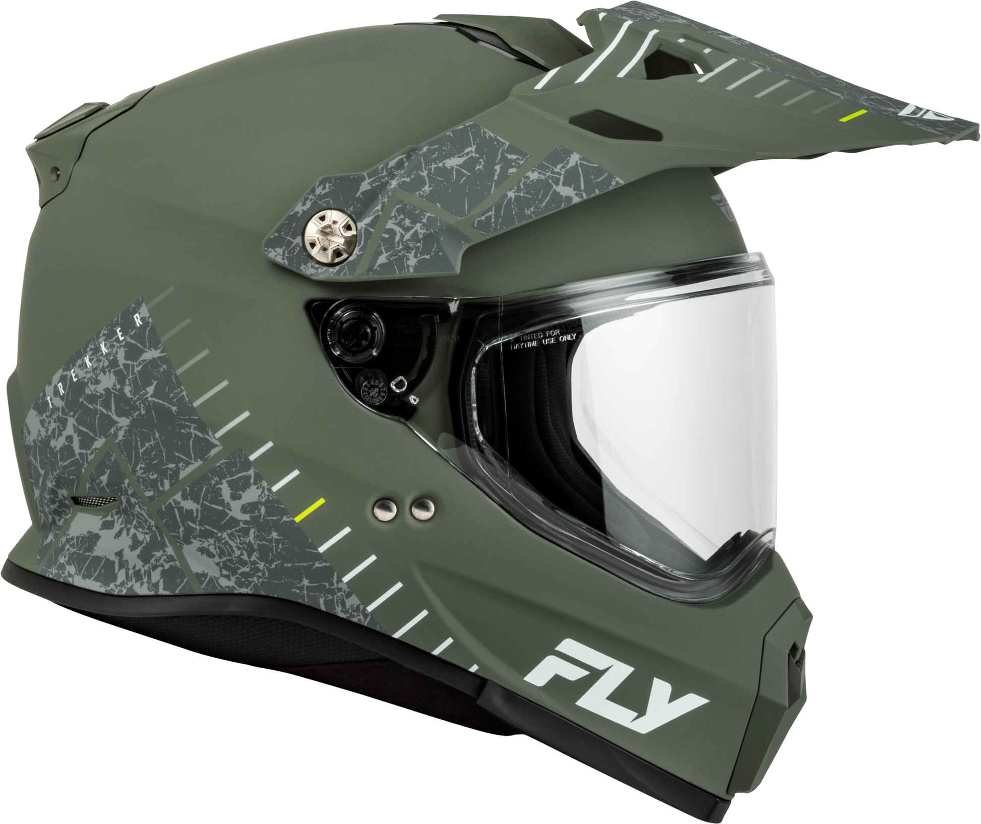 Fly Trekker Granite Helmet Matte Sage/Grey Xs